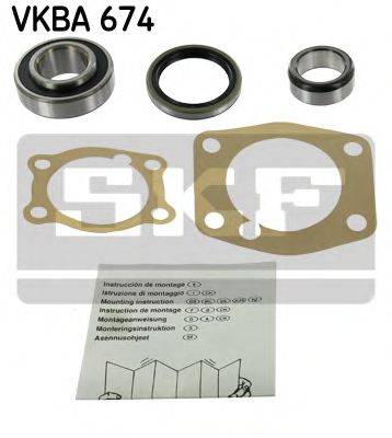 SKF VKBA674 Комплект підшипника маточини колеса