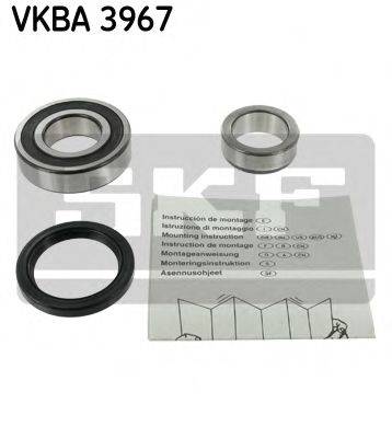 SKF VKBA3967 Комплект підшипника маточини колеса