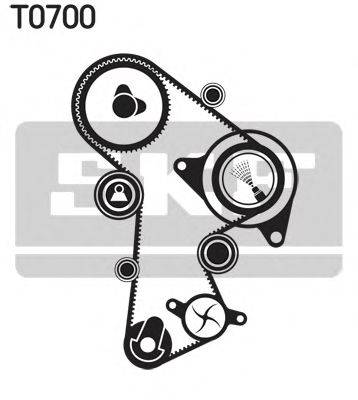 SKF VKMC011482 Водяний насос + комплект зубчастого ременя