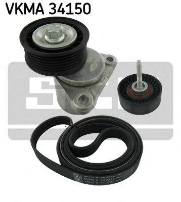 SKF VKMA34150 Полікліновий ремінний комплект