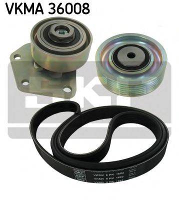 SKF VKMA36008 Полікліновий ремінний комплект