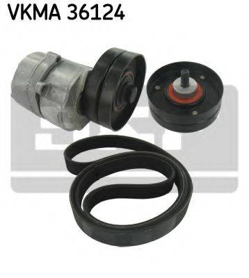 SKF VKMA36124 Полікліновий ремінний комплект