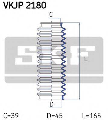 SKF VKJP2180 Комплект пильника, рульове керування