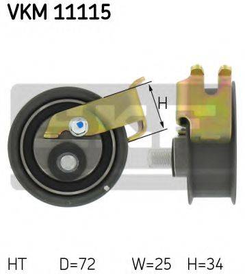 SKF VKM11115 Натяжний ролик, ремінь ГРМ