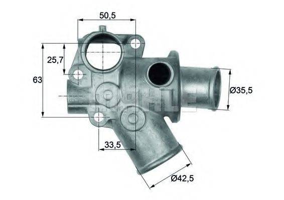 BEHR TI11280D Термостат, охолоджуюча рідина