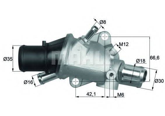 BEHR TI12688 Термостат, охолоджуюча рідина