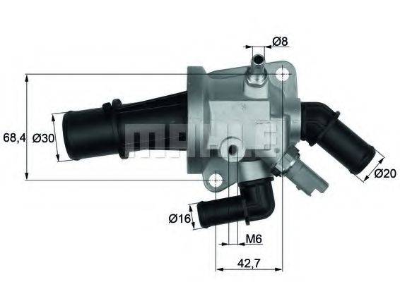 BEHR TI15388 Термостат, охолоджуюча рідина