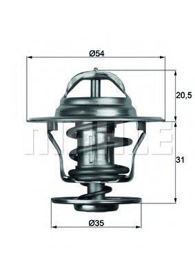 BEHR TX1380D Термостат, охолоджуюча рідина