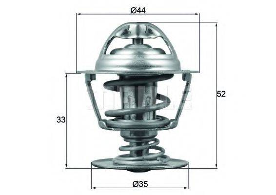 BEHR TX17388D Термостат, охолоджуюча рідина