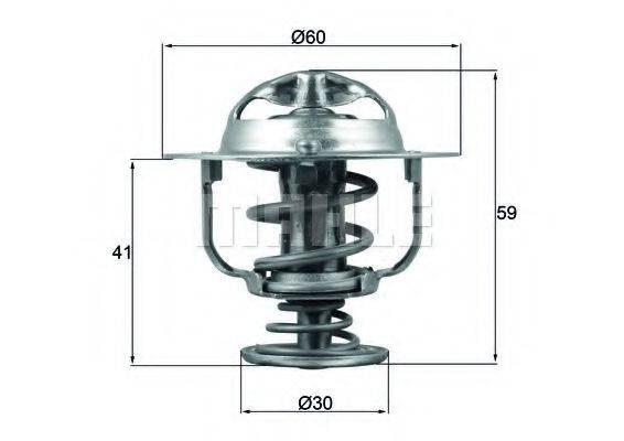 BEHR TX17782D Термостат, охолоджуюча рідина