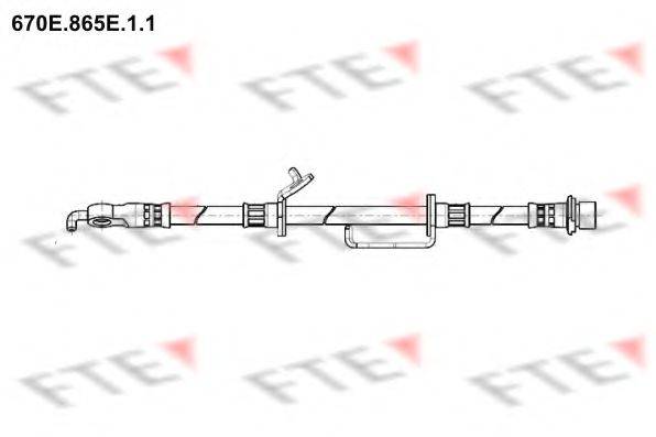 FTE 670E865E11 Гальмівний шланг