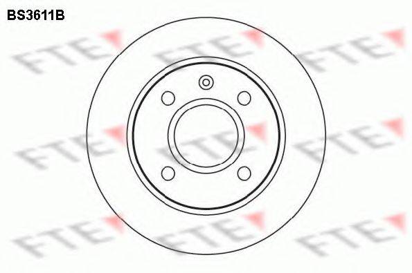 FTE BS3611B гальмівний диск