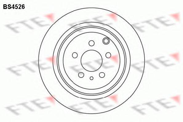 FTE BS4526 гальмівний диск