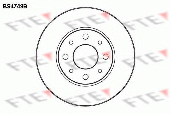 FTE BS4749B гальмівний диск