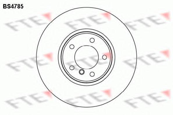 FTE BS4785 гальмівний диск