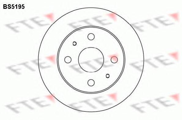 FTE BS5195 гальмівний диск