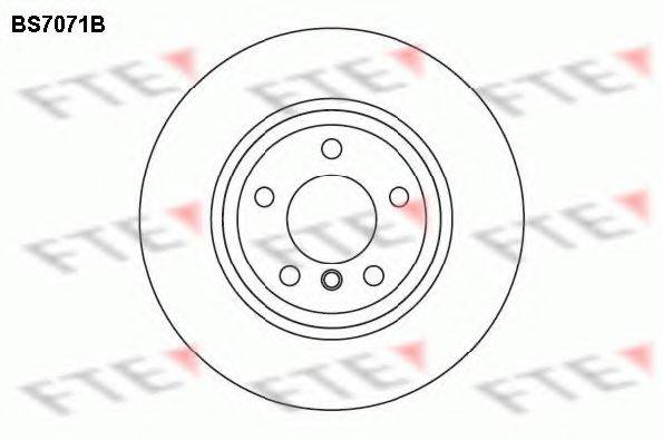 FTE BS7071B гальмівний диск