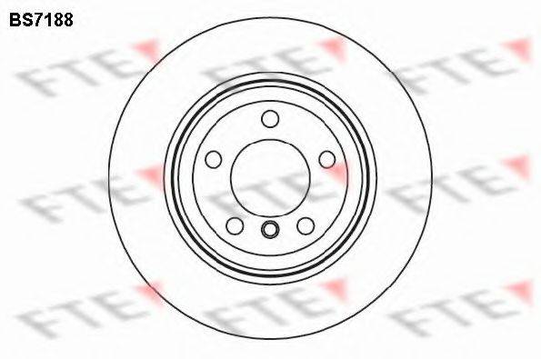 FTE BS7188 гальмівний диск