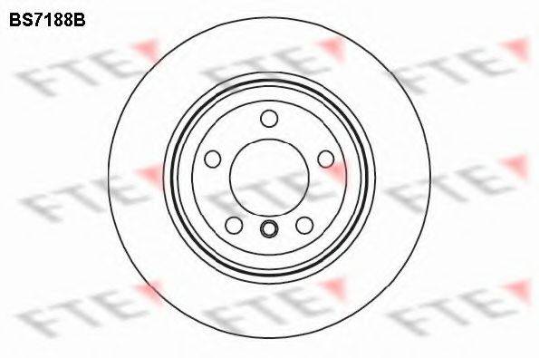 FTE BS7188B гальмівний диск