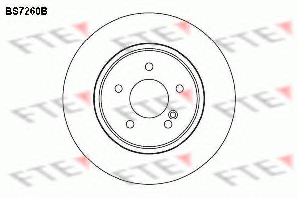 FTE BS7260B гальмівний диск