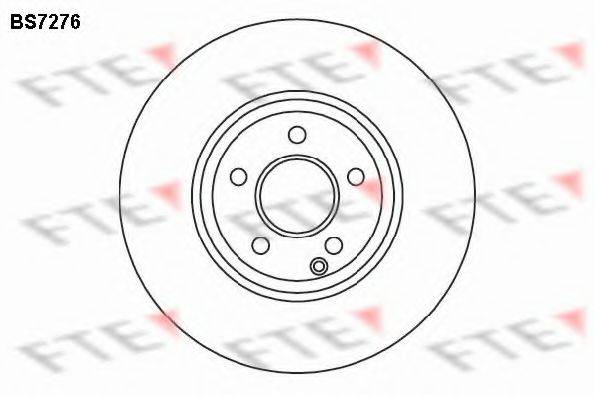FTE BS7276 гальмівний диск