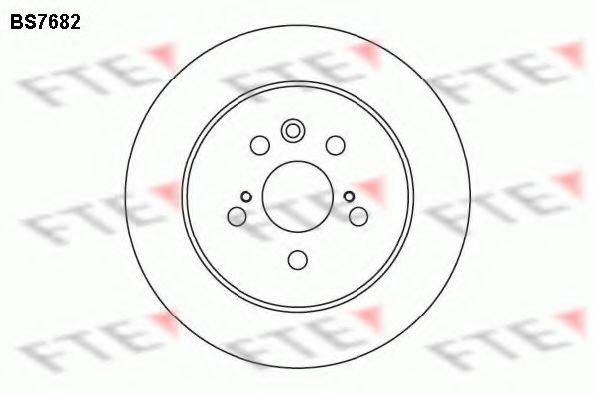 FTE BS7682 гальмівний диск