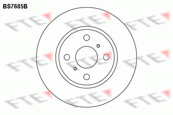 FTE BS7685B гальмівний диск