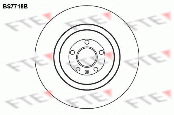 FTE BS7718B гальмівний диск