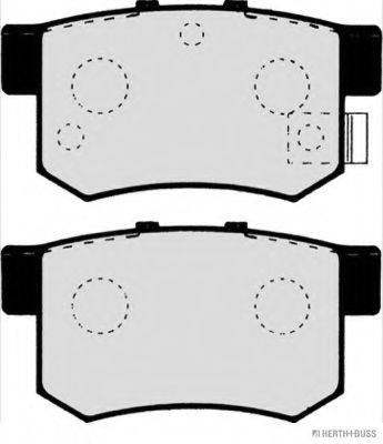 HERTH+BUSS JAKOPARTS J3614008 Комплект гальмівних колодок, дискове гальмо