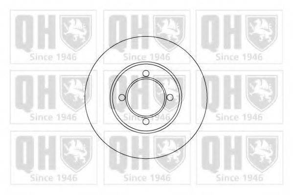 QUINTON HAZELL BDC3534 гальмівний диск