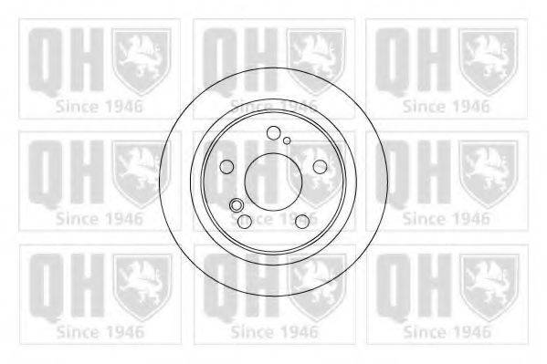 QUINTON HAZELL BDC4538 гальмівний диск