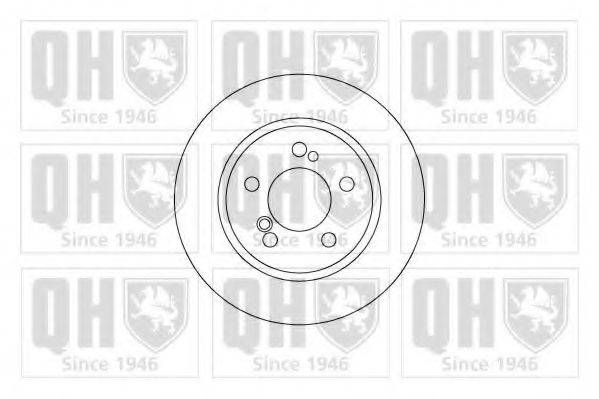 QUINTON HAZELL BDC4852 гальмівний диск