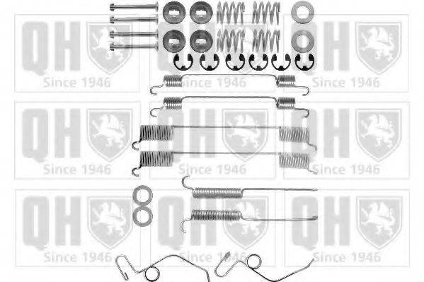 QUINTON HAZELL BFK257 Комплектуючі, гальмівна колодка