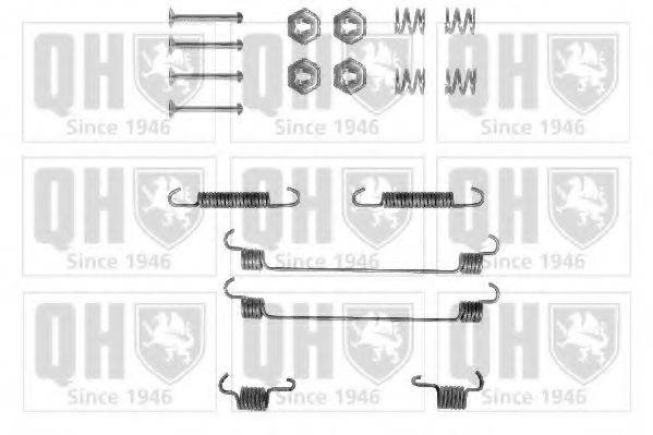 QUINTON HAZELL BFK266 Комплектуючі, гальмівна колодка