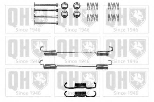 QUINTON HAZELL BFK437 Комплектуючі, гальмівна колодка