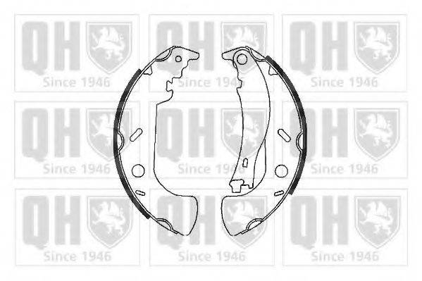 QUINTON HAZELL BS1057 Комплект гальмівних колодок