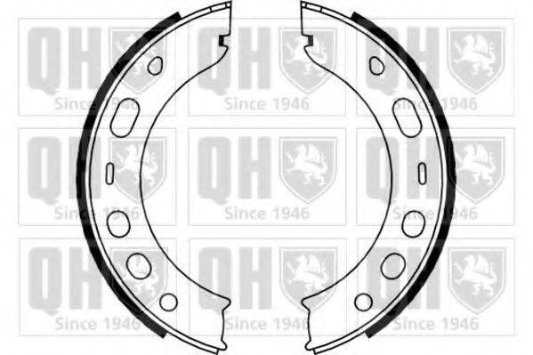 QUINTON HAZELL BS1160 Комплект гальмівних колодок, стоянкова гальмівна система
