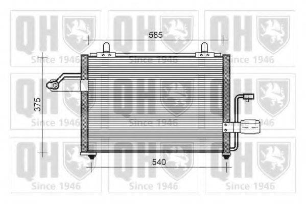 QUINTON HAZELL QCN419 Конденсатор, кондиціонер