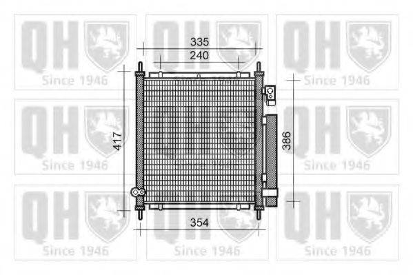 QUINTON HAZELL QCN429 Конденсатор, кондиціонер