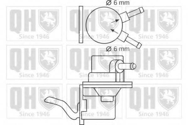 QUINTON HAZELL QFP145 Паливний насос