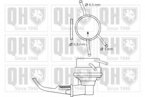 QUINTON HAZELL QFP227 Паливний насос