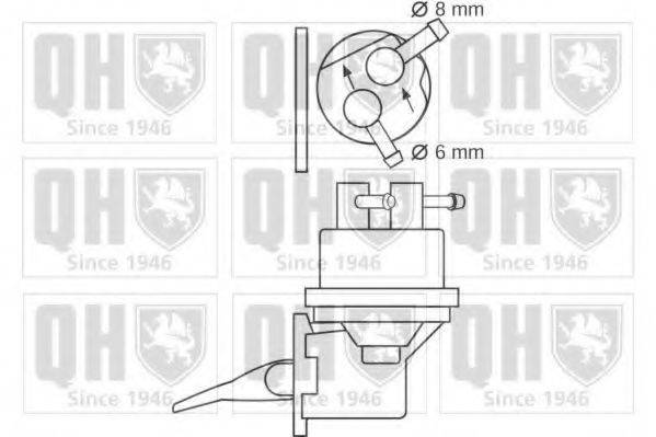 QUINTON HAZELL QFP239 Паливний насос