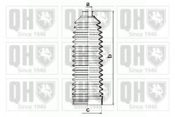 QUINTON HAZELL QG1430 Комплект пильника, рульове керування