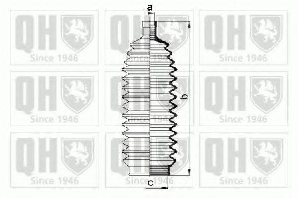 QUINTON HAZELL QG1441 Комплект пильника, рульове керування