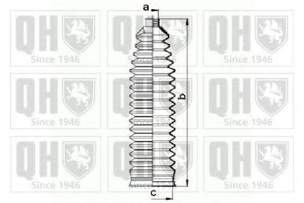 QUINTON HAZELL QG1454 Комплект пильника, рульове керування