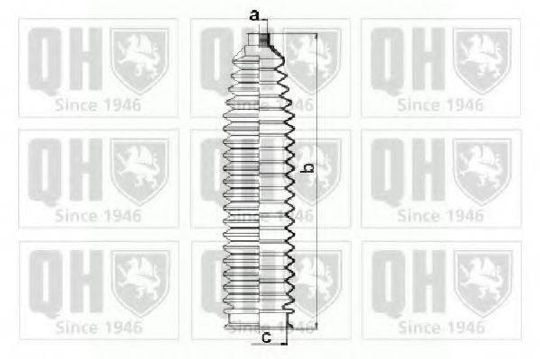 QUINTON HAZELL QG1513 Комплект пильника, рульове керування