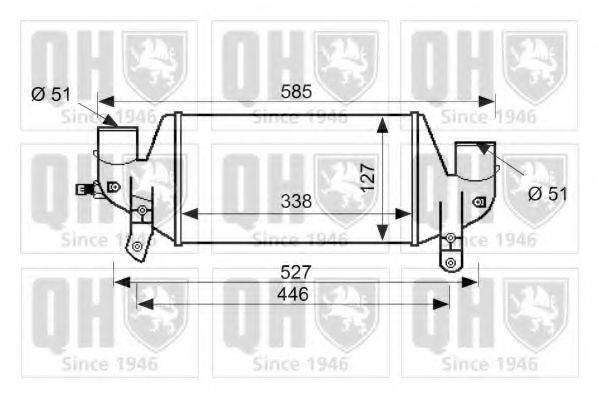 QUINTON HAZELL QIC147 Інтеркулер