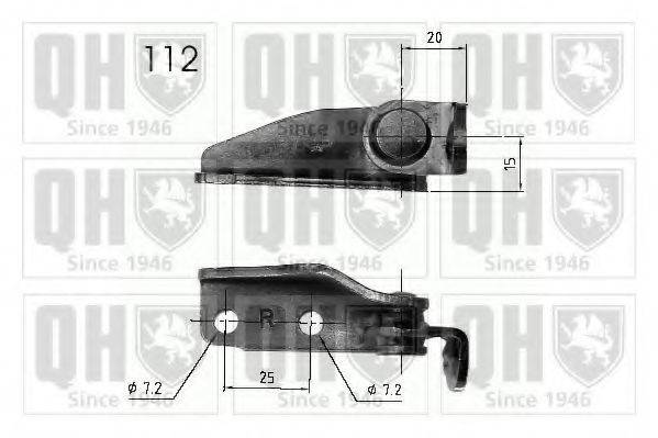 QUINTON HAZELL QTS840244 Газова пружина, кришка багажника