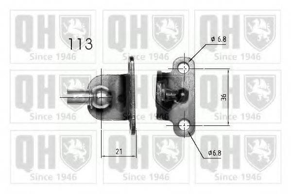 QUINTON HAZELL QTS840246 Газова пружина, кришка багажника