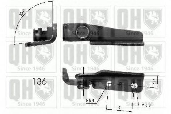 QUINTON HAZELL QTS840263 Газова пружина, кришка багажника